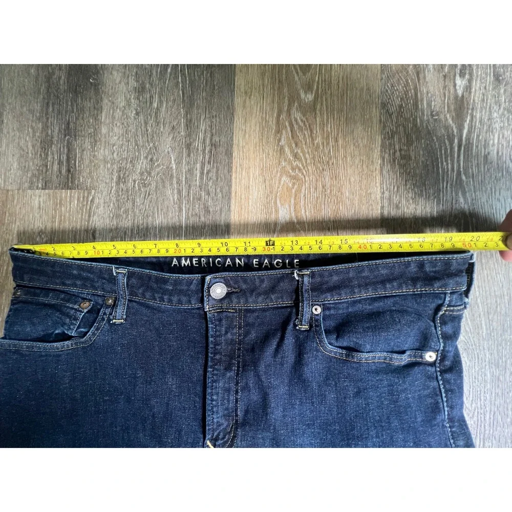 American Eagle Slim Jeans Mens 40x32 Dark‎ Indigo Ne(x)t Level Airflex 476